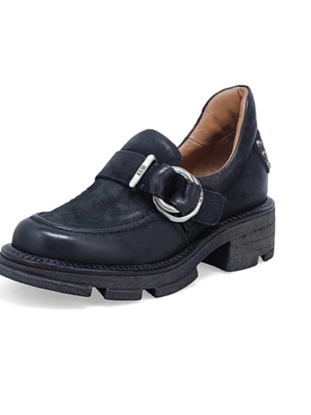AS 98 Leather Leonard Loafers Shoes 38